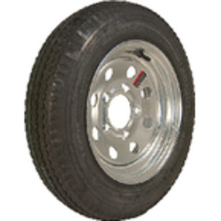 LOADSTAR TIRES Loadstar Bias Tire & Wheel (Rim) Assembly 480-12 5 Hole 4 Ply 30595